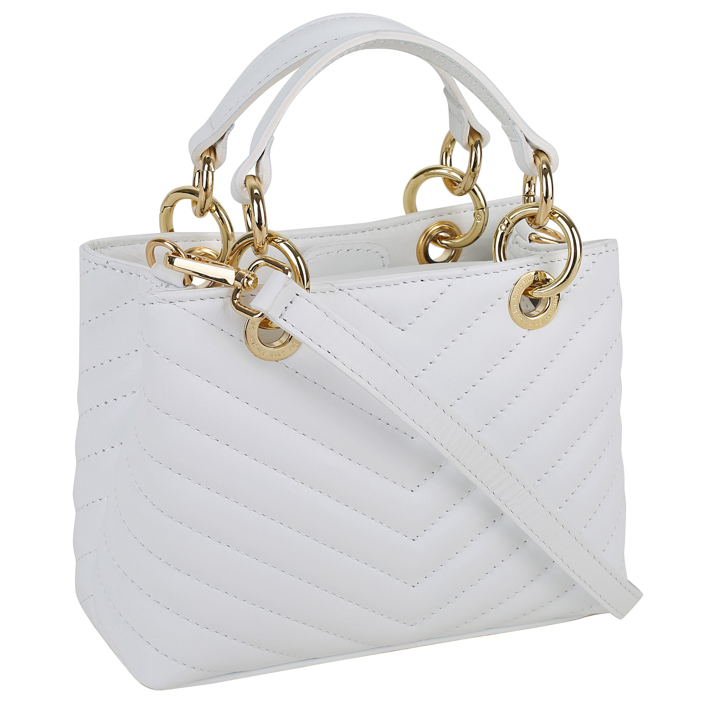 Кожаная сумка Sara Burglar Giola Trapunto