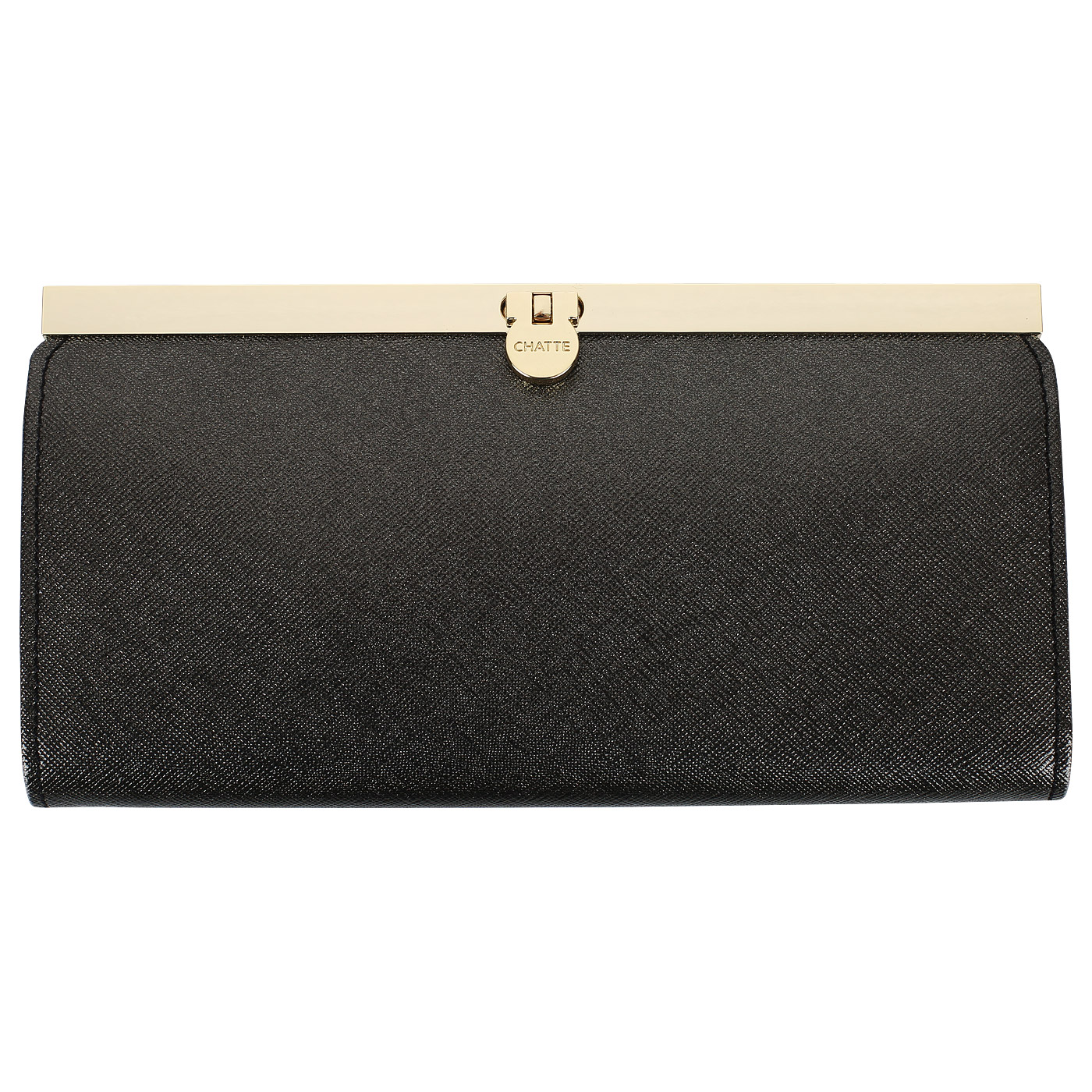 Chatte Кожаный кошелек цвета антрацит