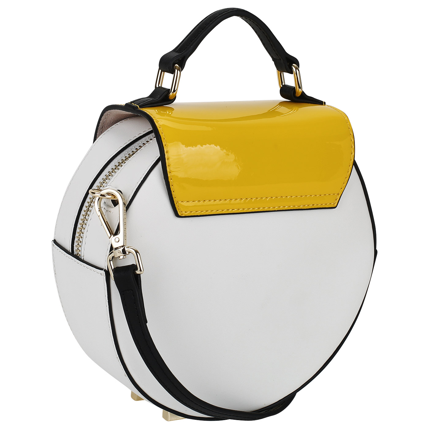 Сумка из комбинированной кожи Cromia It chanya