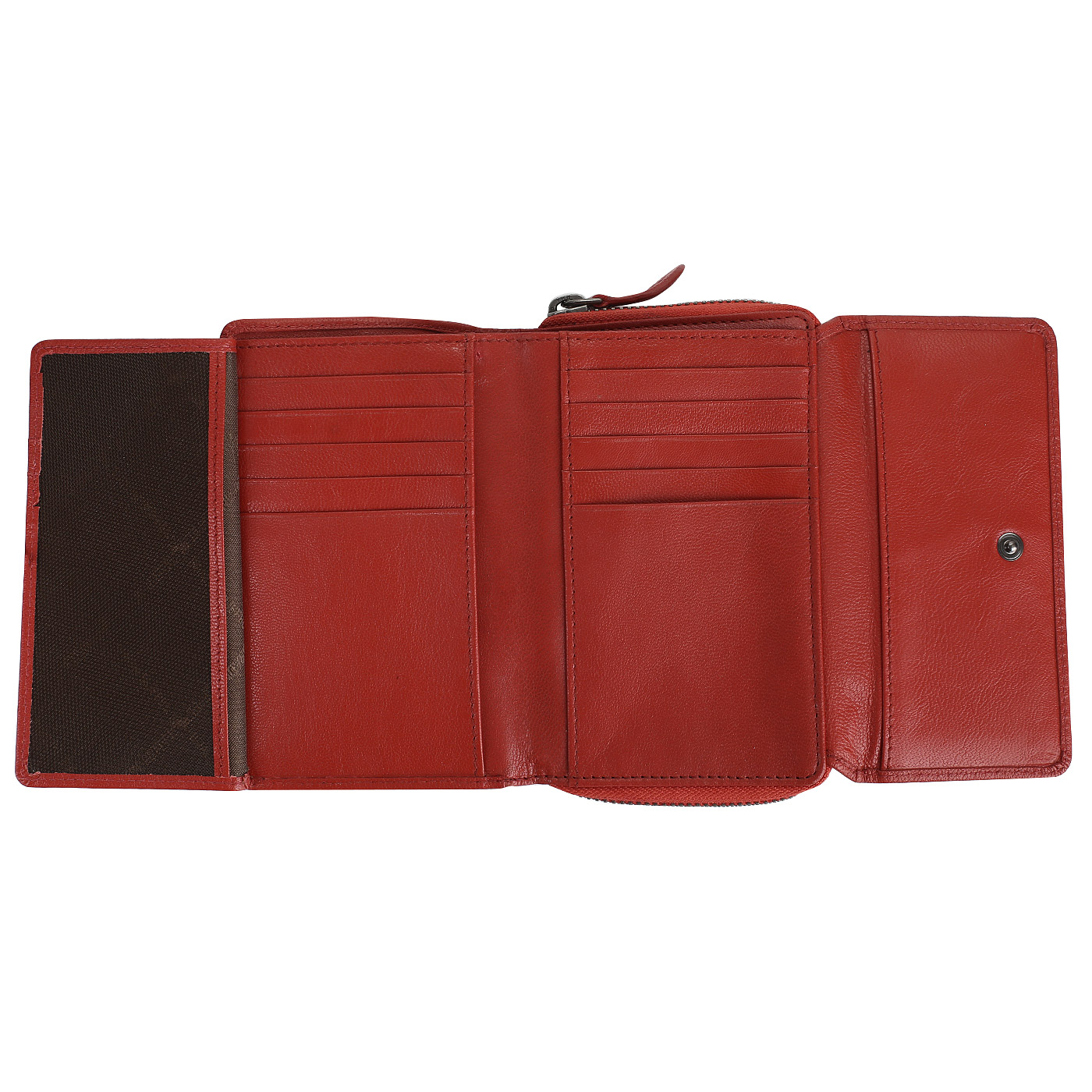 Портмоне из красной натуральной кожи Braun Buffel Soave