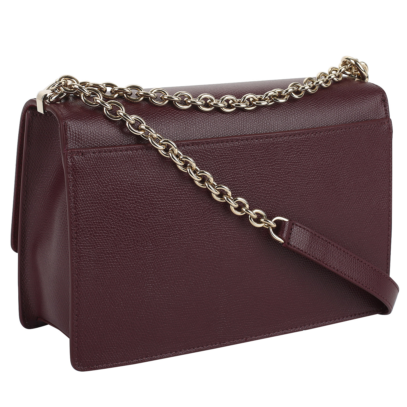 Тисненая сумка с откидным клапаном Furla 1927