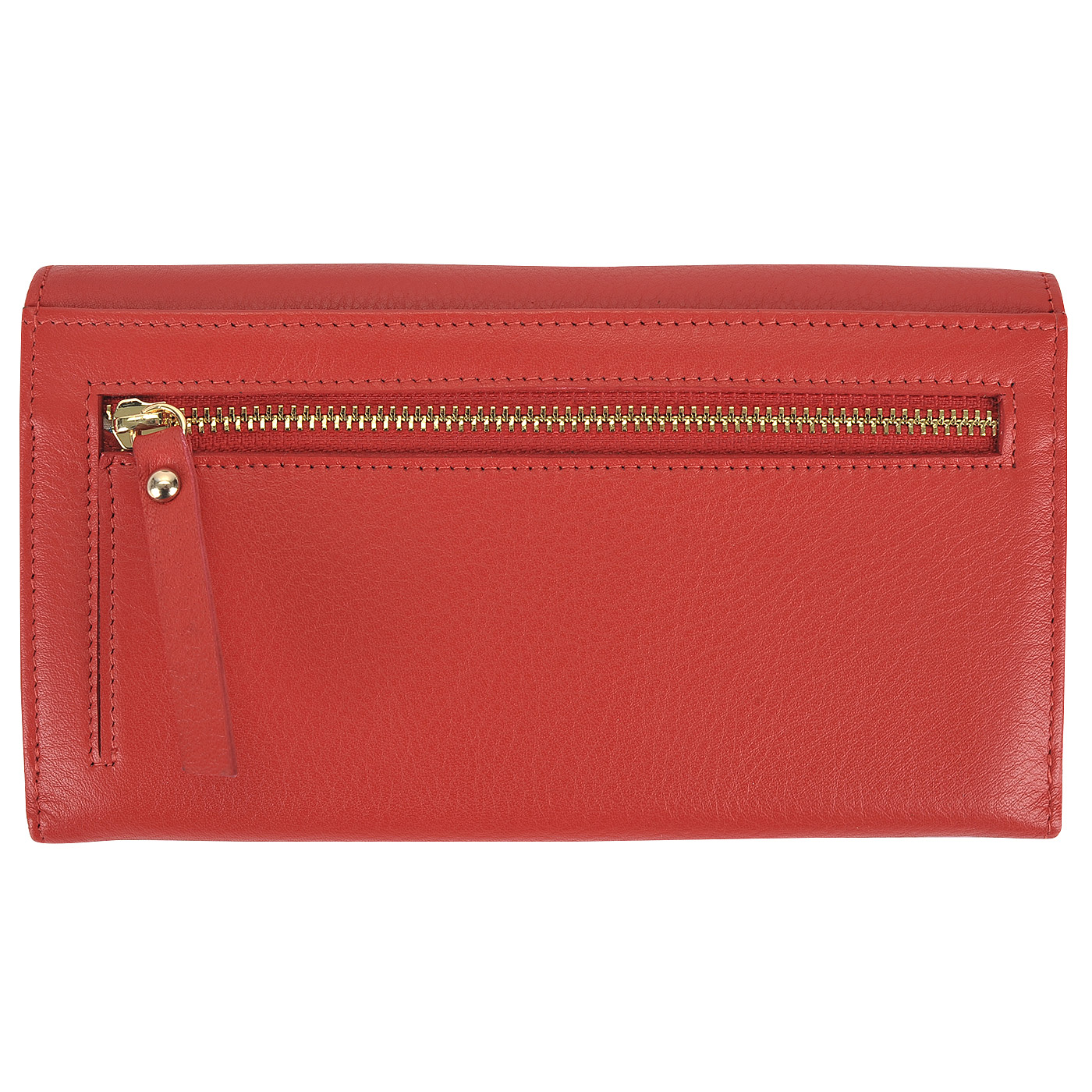 Красное кожаное портмоне с откидным клапаном Braun Buffel Miami