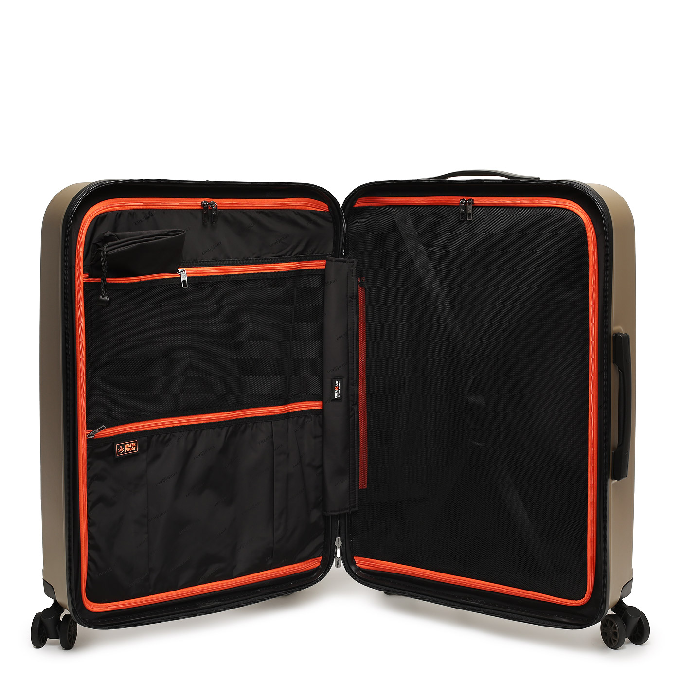 Чемодан с амортизированными колесами Eberhart Phantom