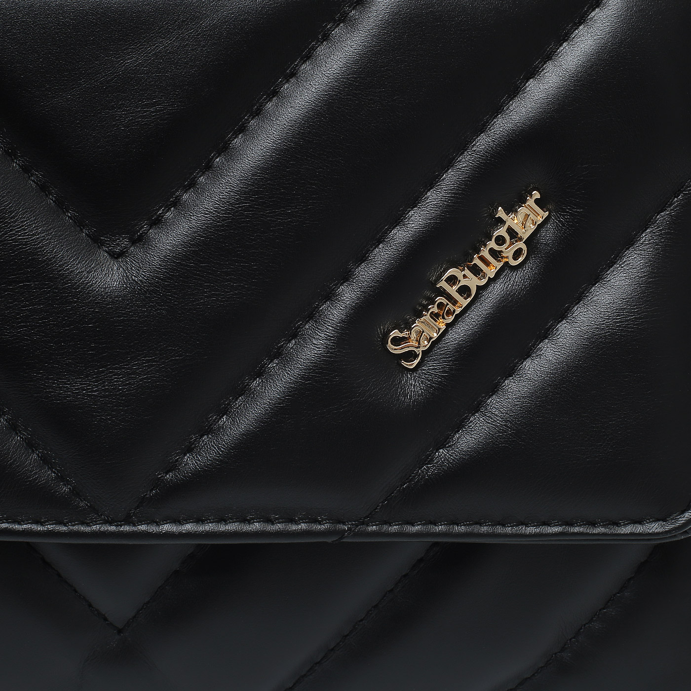 Кожаная сумка Sara Burglar Gloria Trapunto