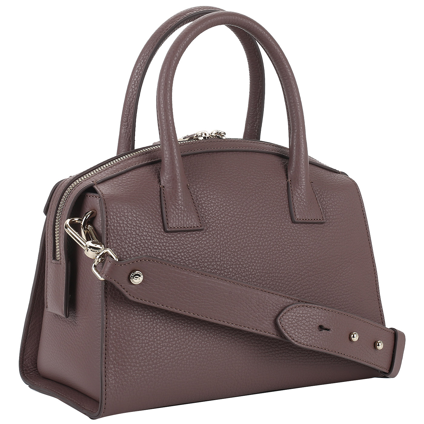 Сумка из кожи и замши Gironacci 