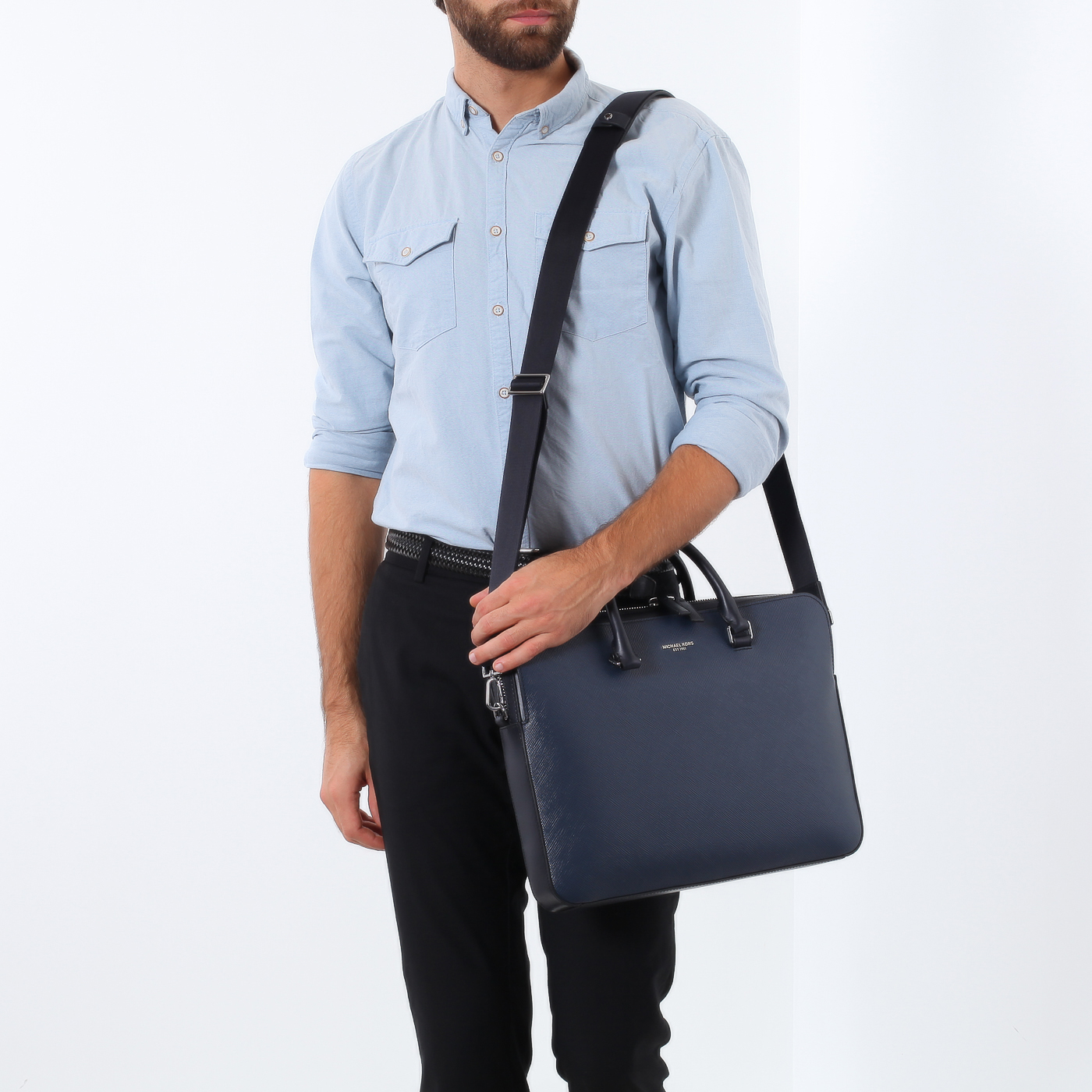 Сумка с плечевым ремнем Michael Kors Men Henry