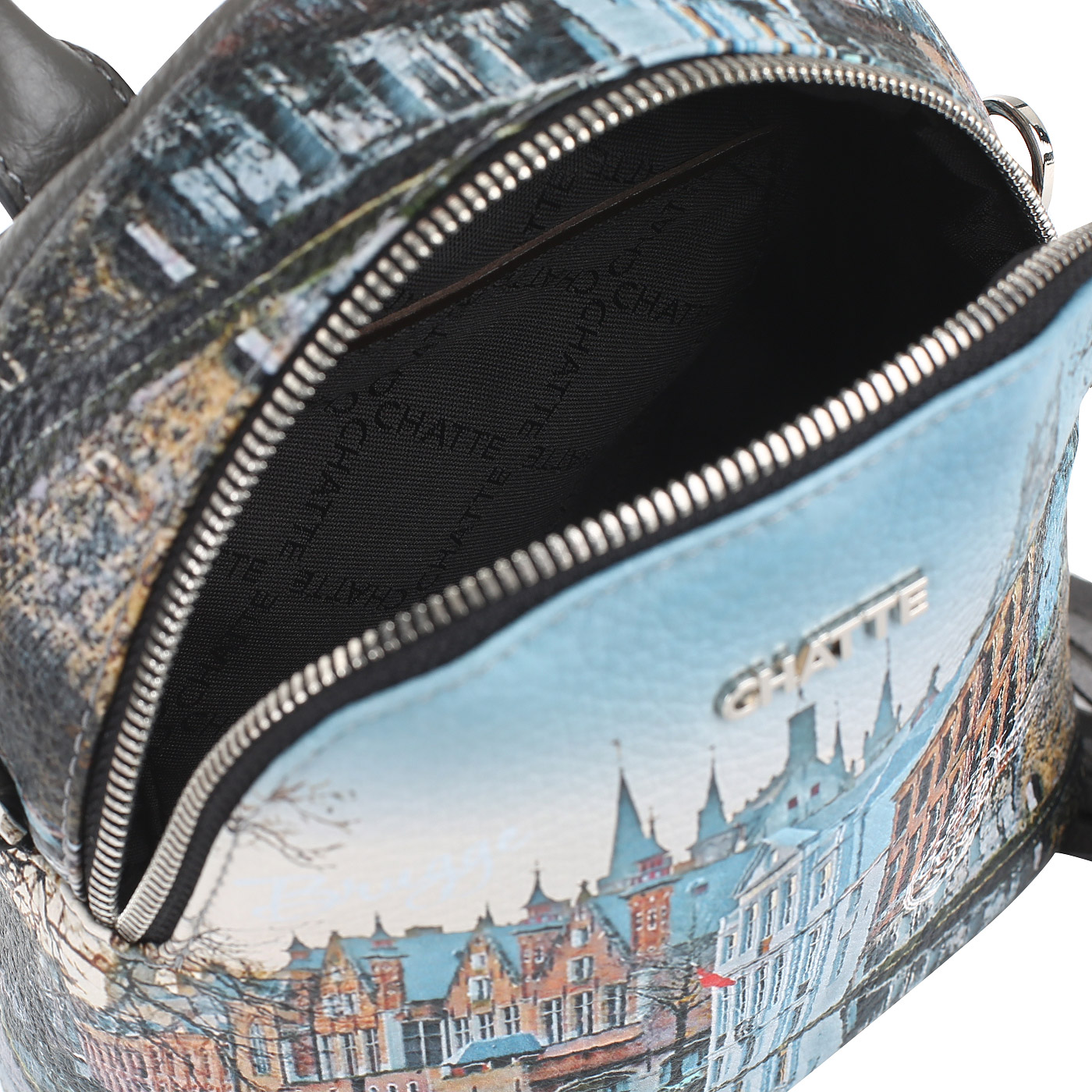 Маленький кожаный рюкзак Chatte Lille