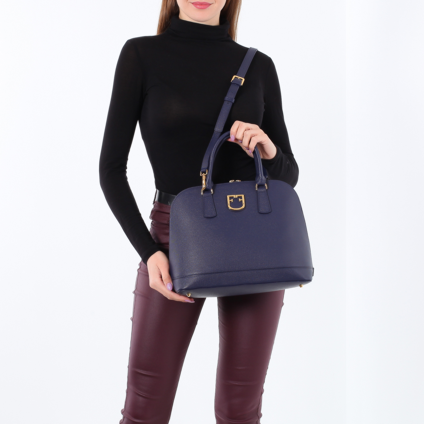 Тисненая сумка Furla Fantastica