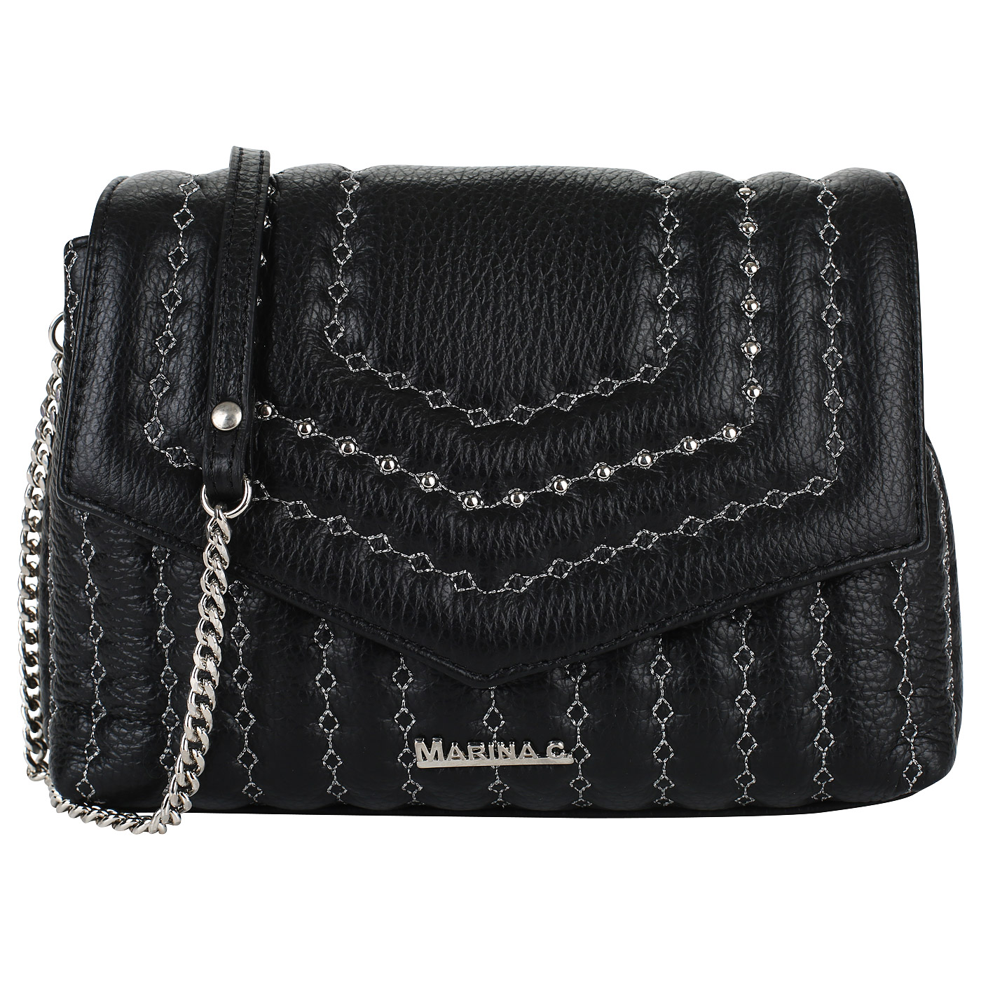 Marina Creazioni Мягкая кожаная сумочка