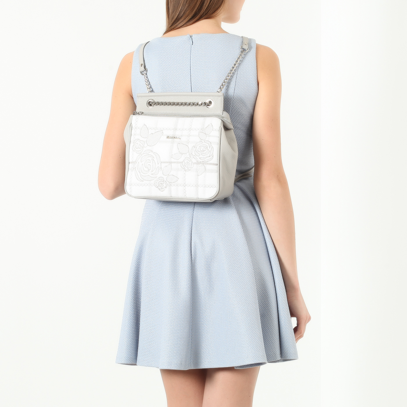 Рюкзак на молнии Marina Creazioni 