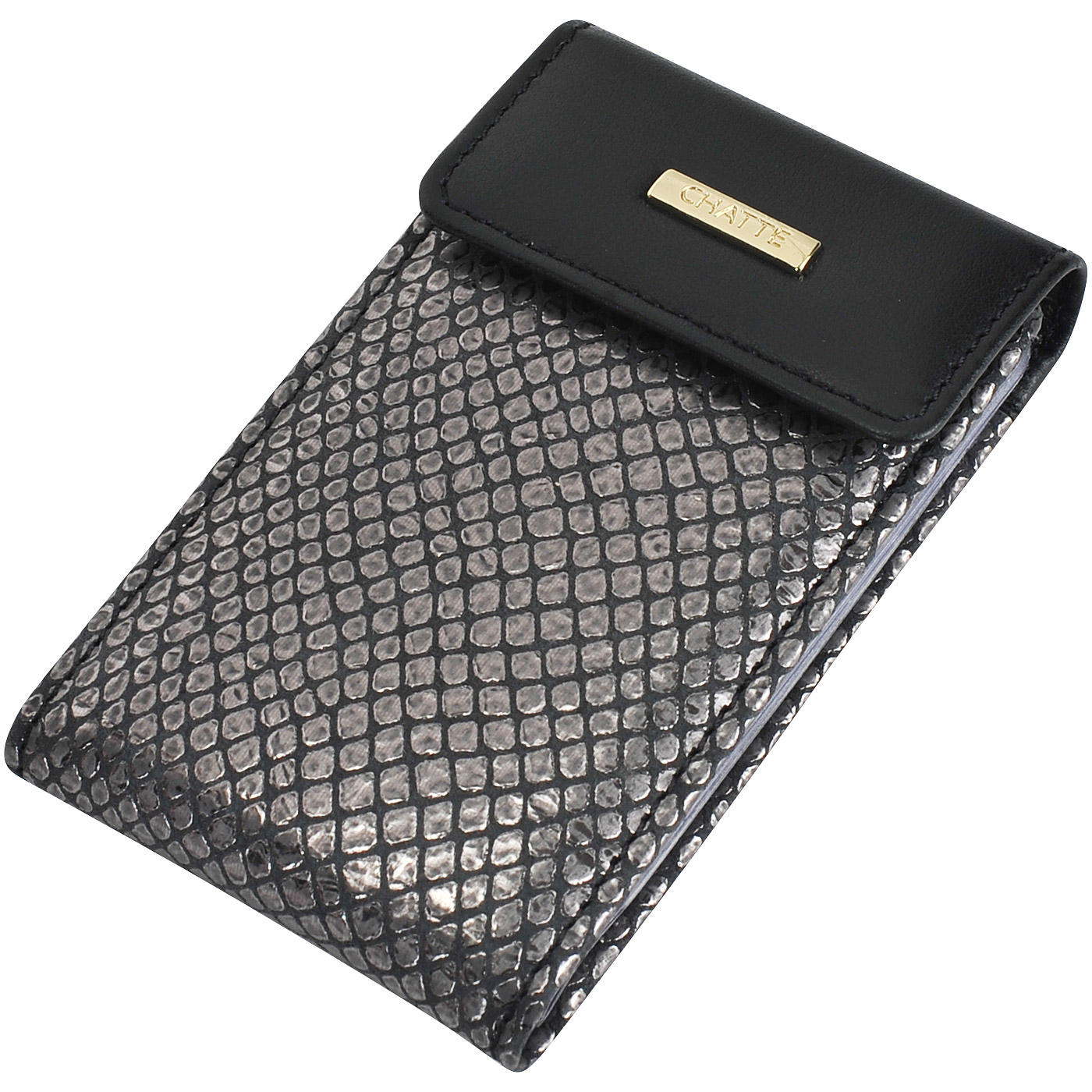 Кожаная визитница Chatte Tiffany