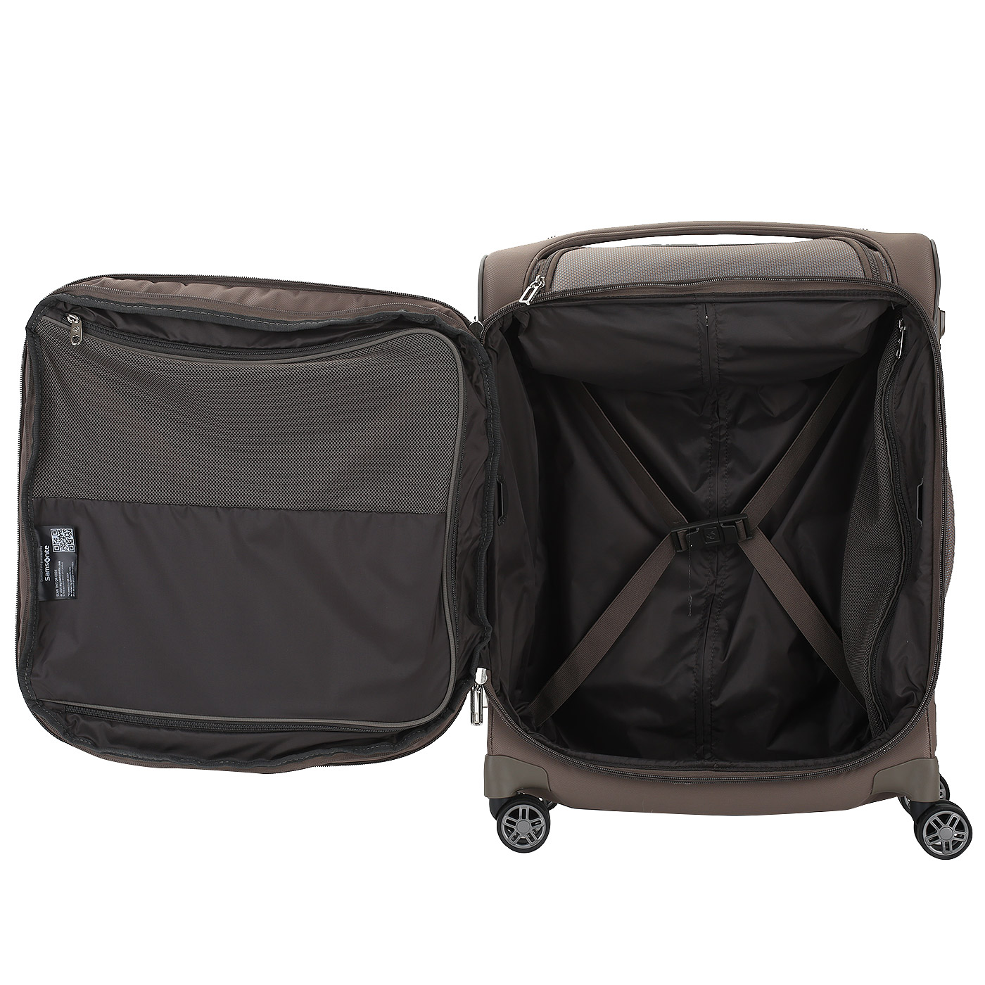 Чемодан для ручной клади тканевый с кодовым замком Samsonite B-Lite Icon