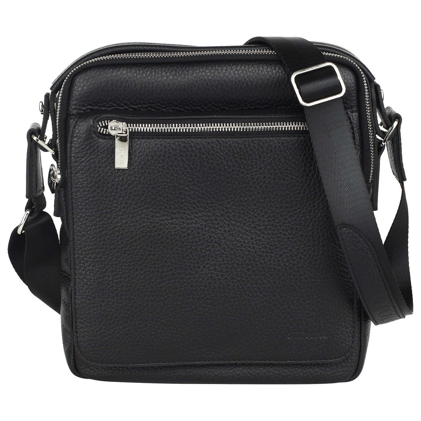 Stevens Мужская кожаная сумка через плечо