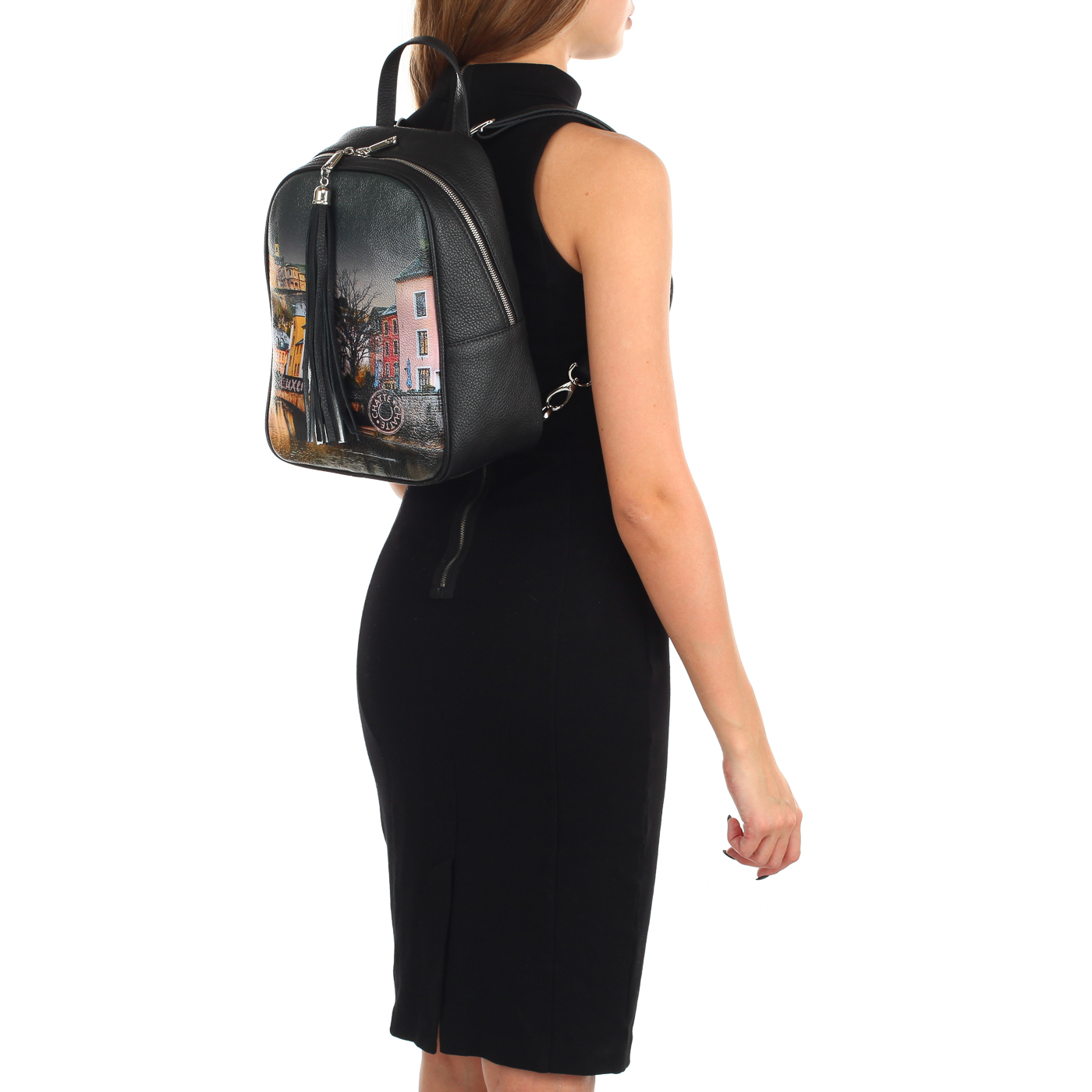 Рюкзак с принтом Chatte 