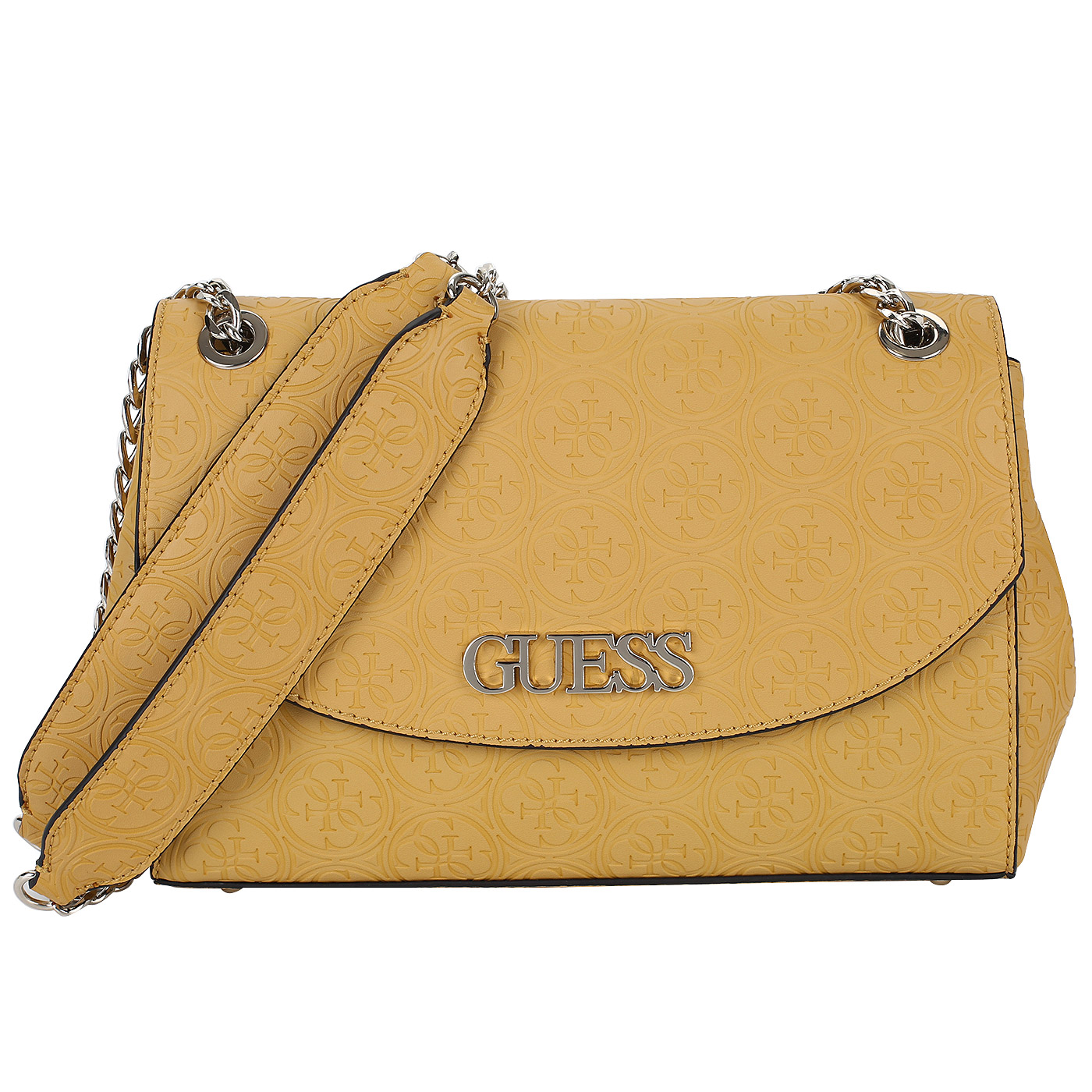 Guess Тисненая сумка с откидным клапаном