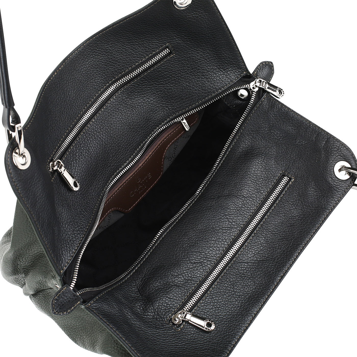 Мягкая кожаная сумка Chatte Lille