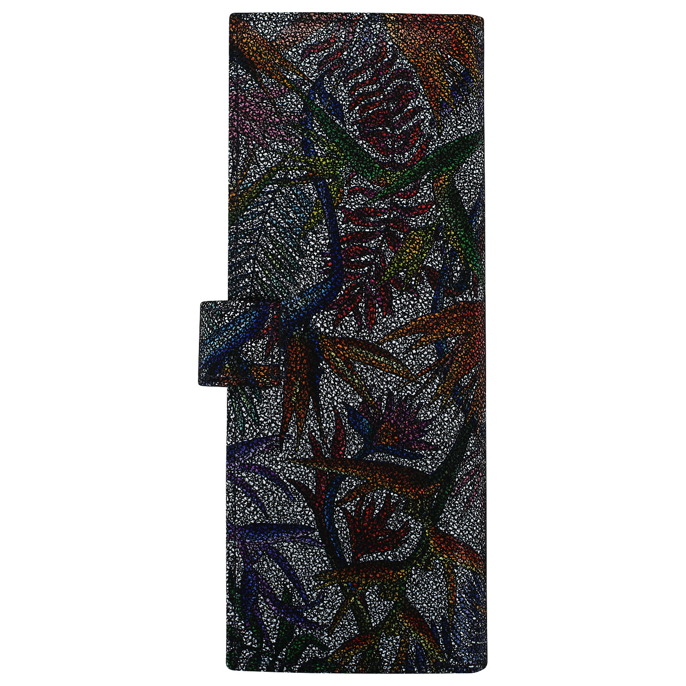 Кожаная визитница Aurelli Luna tropico