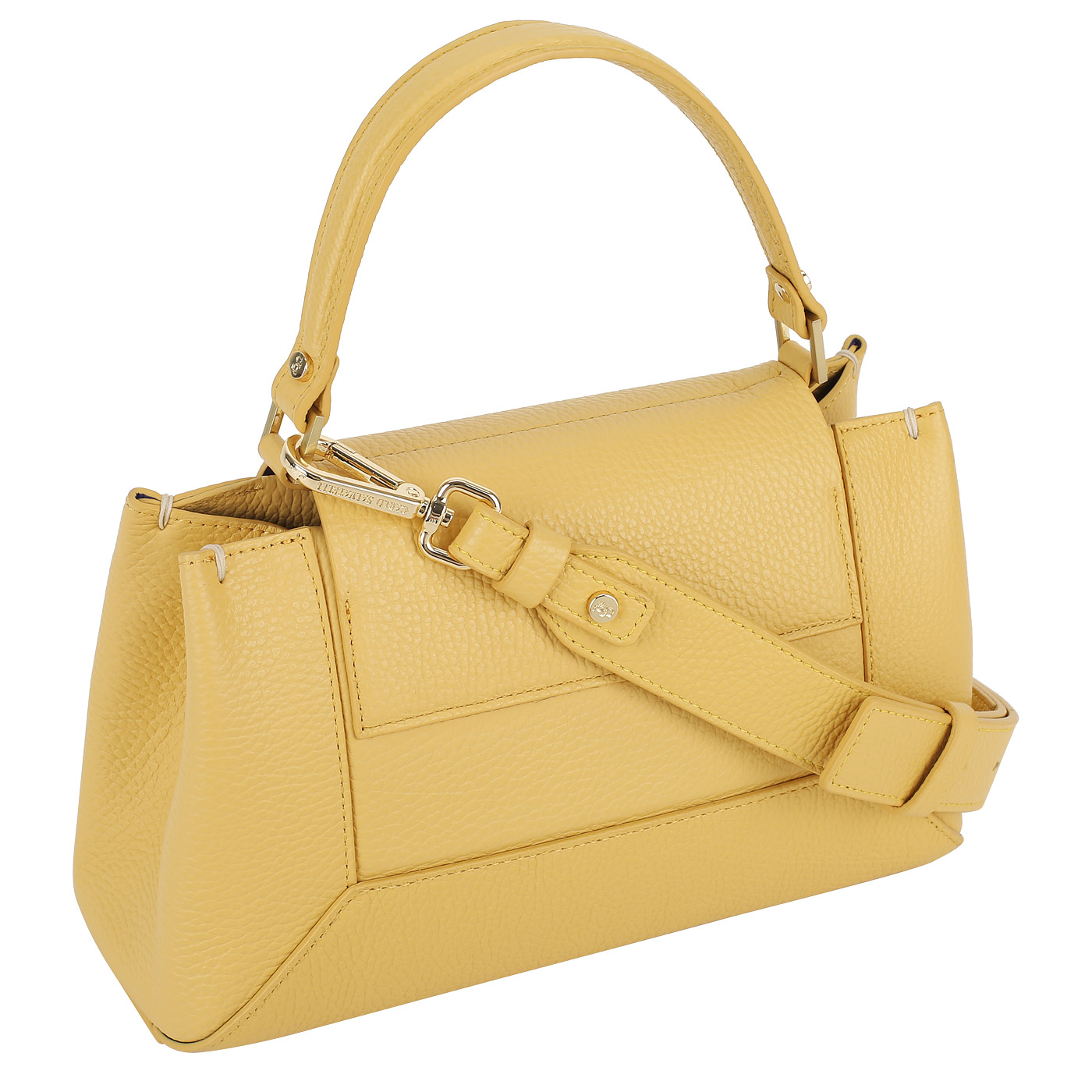 Кожаная сумка Carlo Salvatelli Marta gemma