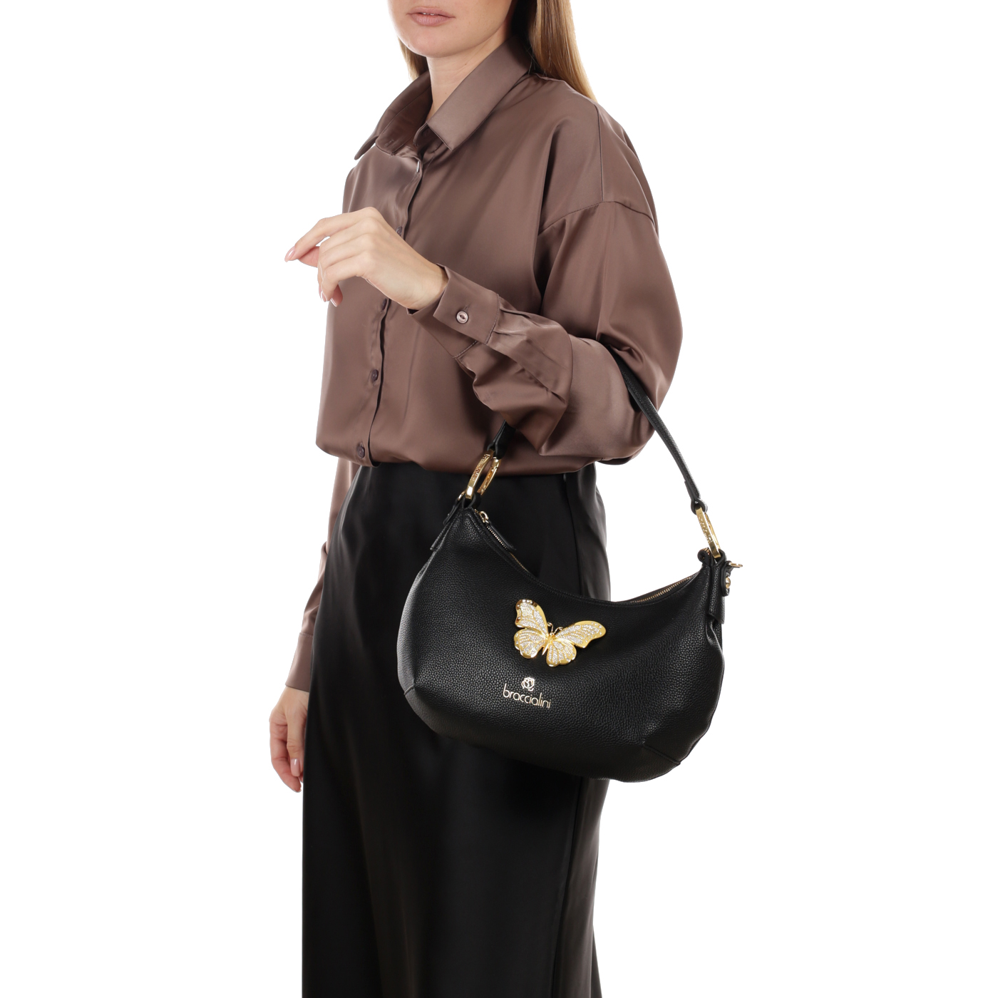 Сумка с ручкой Braccialini Beth jewels