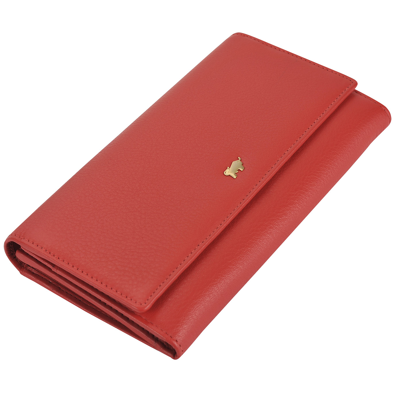 Красное кожаное портмоне с откидным клапаном Braun Buffel Miami