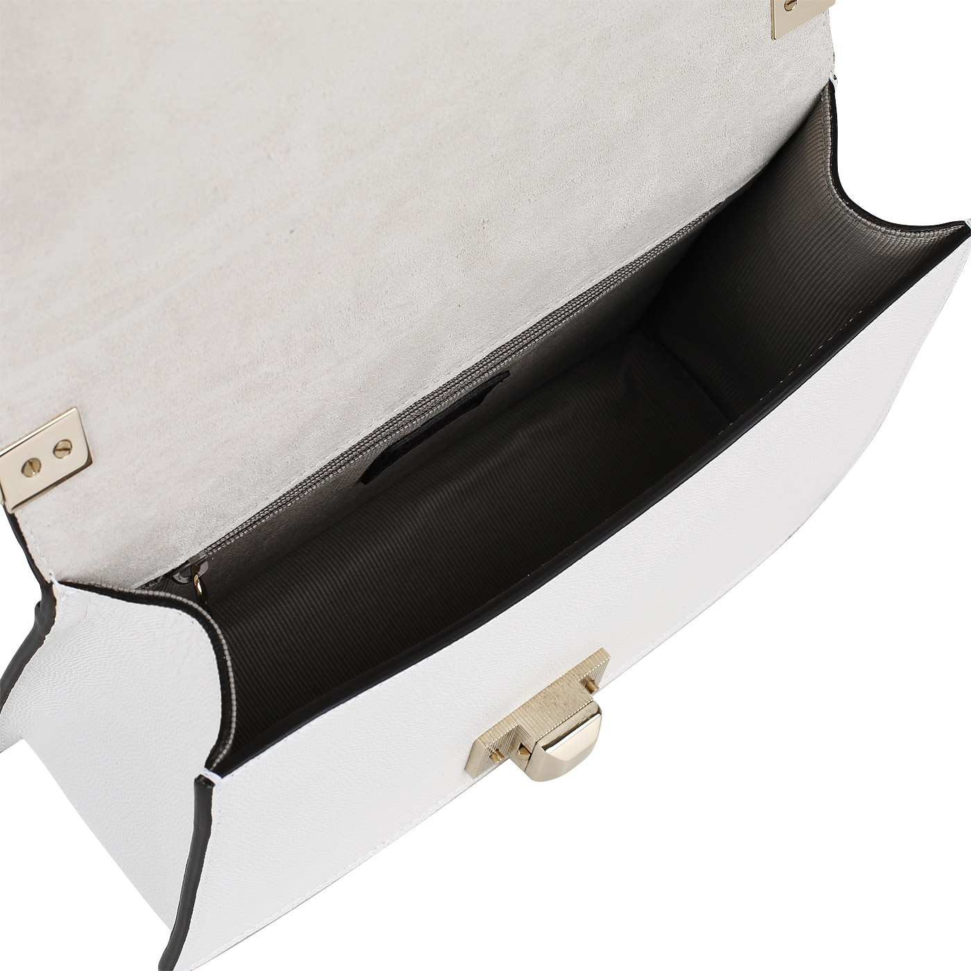 Сумочка из белой натуральной кожи Furla Mimi