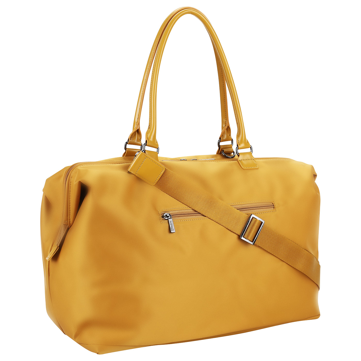 Желтая дорожная сумка Lipault Lady Plume