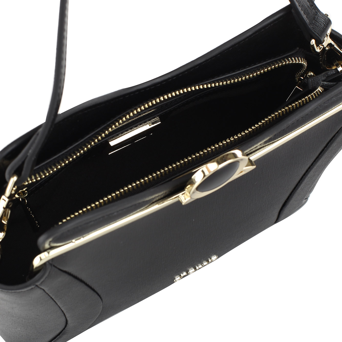 Сафьяновая сумочка со съемным ремешком Cromia Ibis