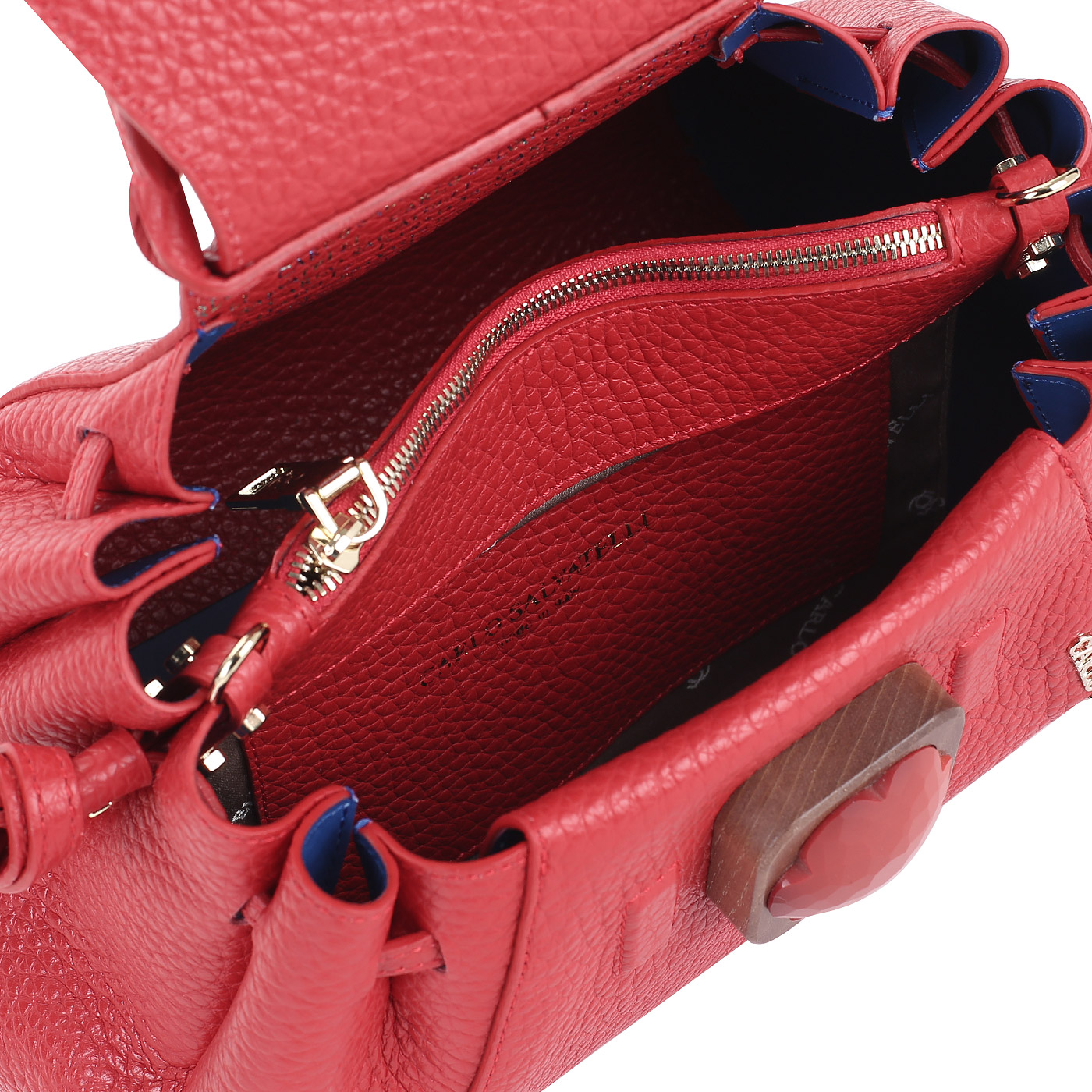 Сумка из натуральной кожи Carlo Salvatelli Cervino