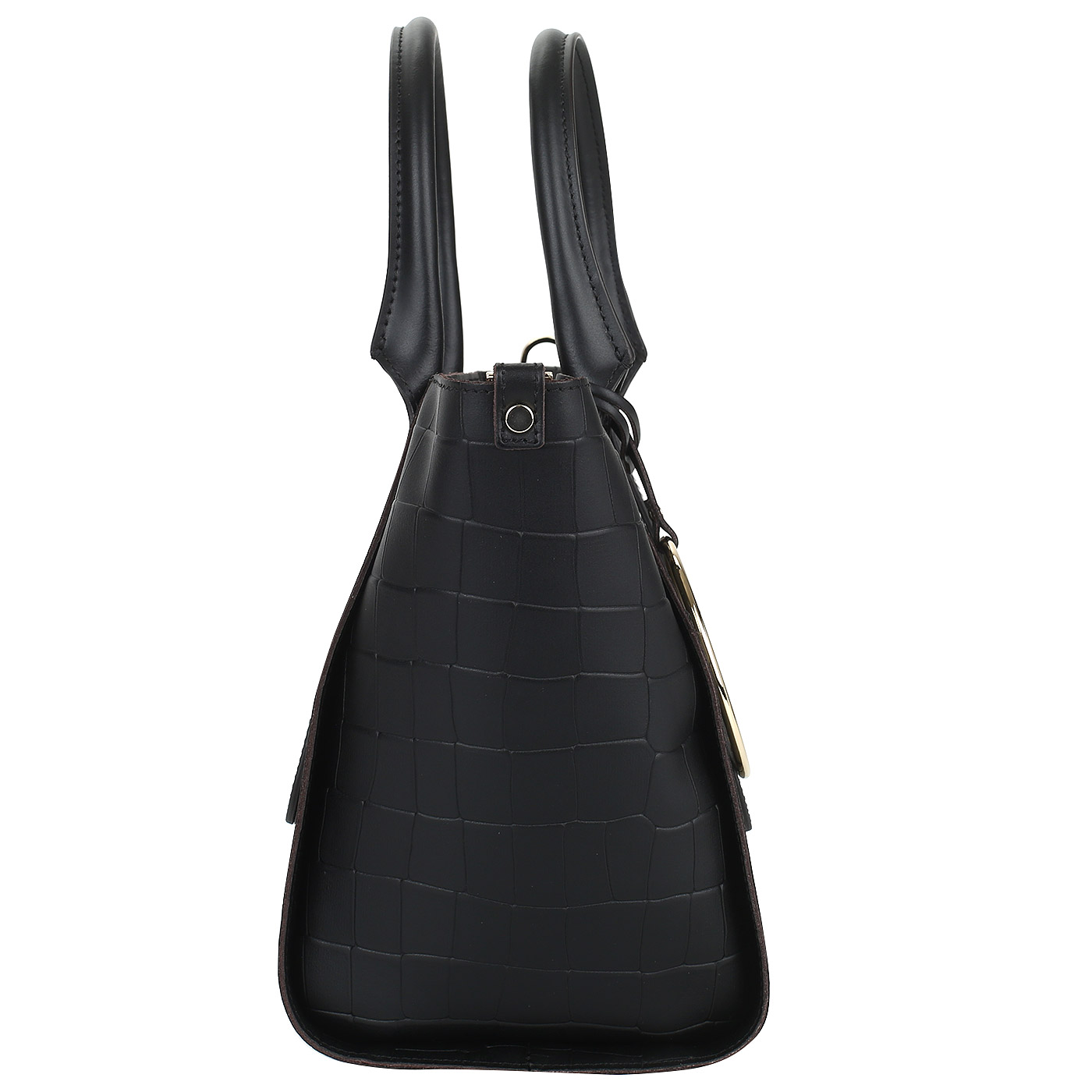 Сумка-трапеция из кожи Ripani Cannella