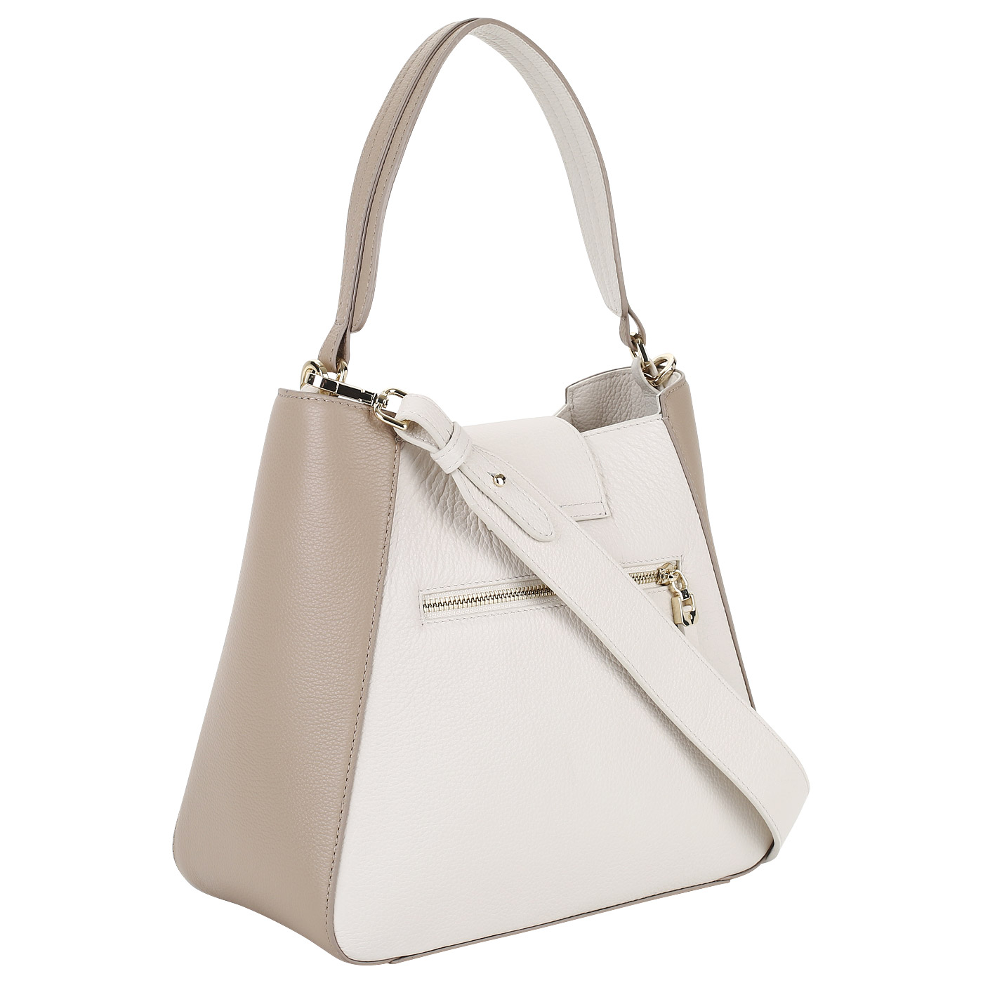 Сумка из зернистой кожи Aurelli Soft