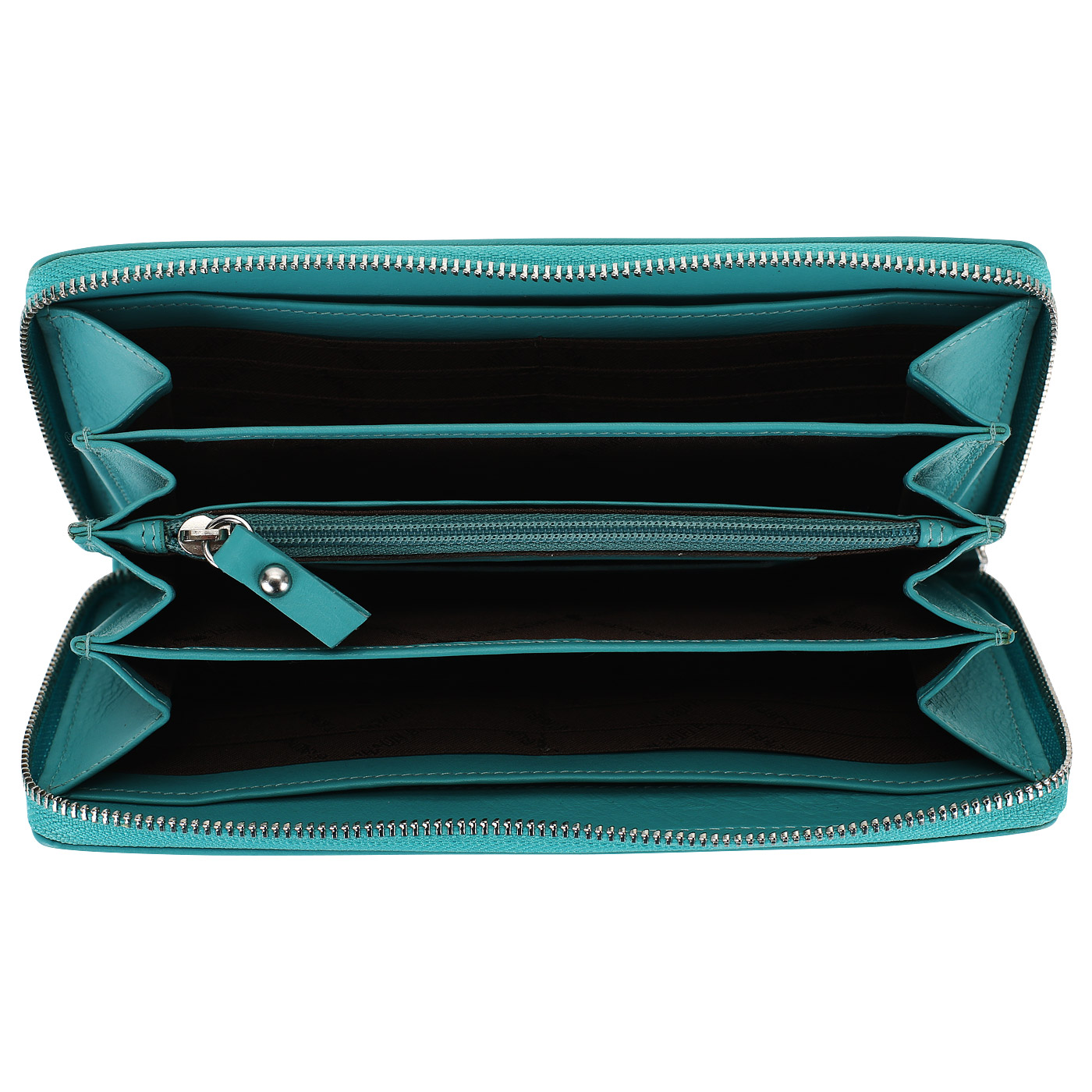 Бирюзовое портмоне на молнии Braun Buffel Miami