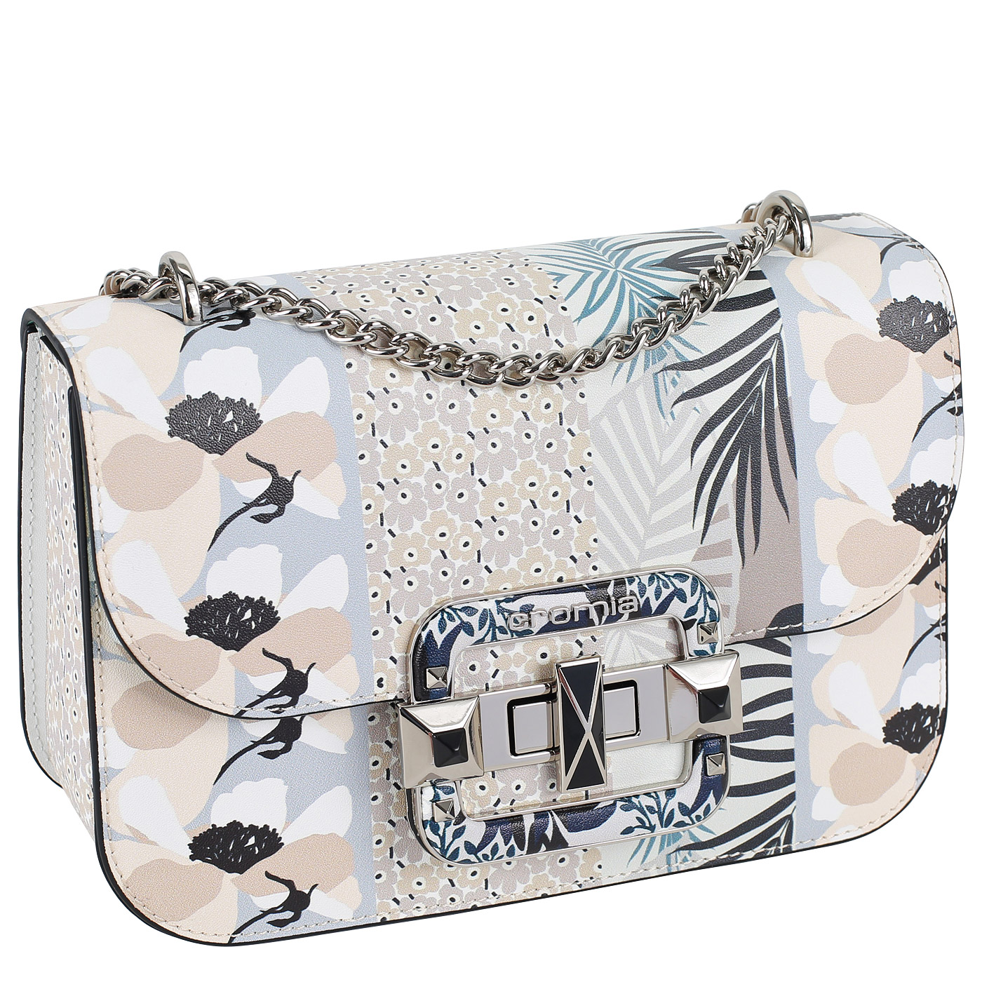 Сумка через плечо с цепочкой Cromia It Flora