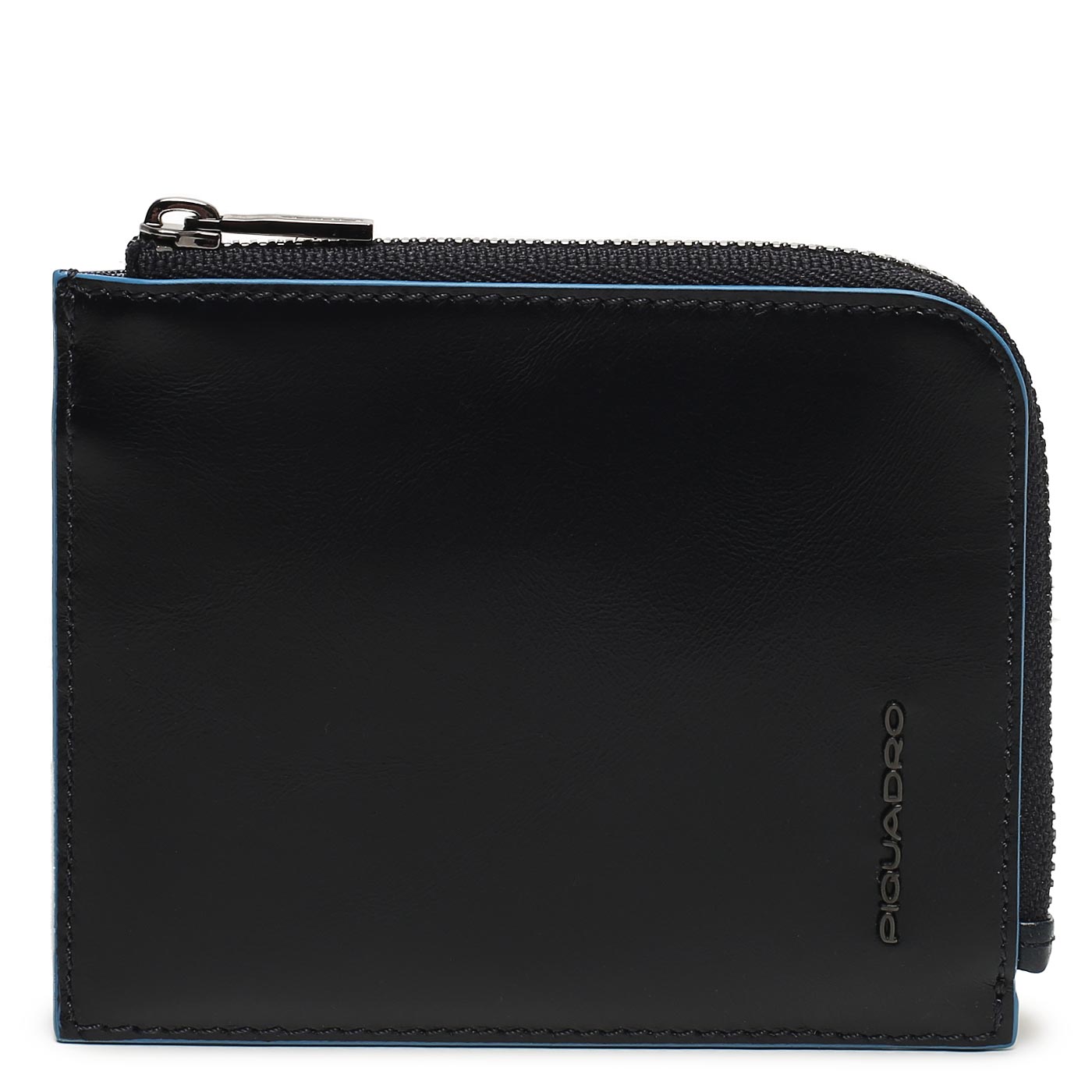 Кожаная визитница со съемным отделением Piquadro Blue square